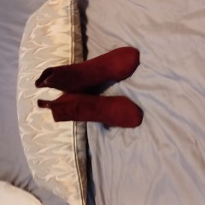 Wedged Heeling low-boot